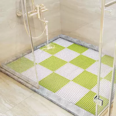 Thickened wear-resistant bathroom kitchen floor mats can be customized cosmetic room bathing water leakage mud non-slip door mats foot pads