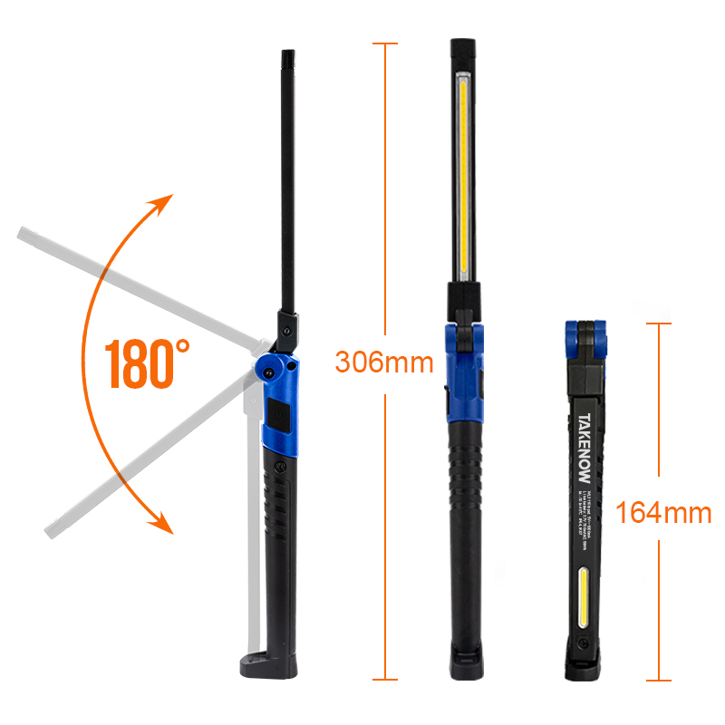 Iron Lang ultra bright petrol repair work light LED strong magnetic rechargeable waterproof portable magnet overhaul light WL3110