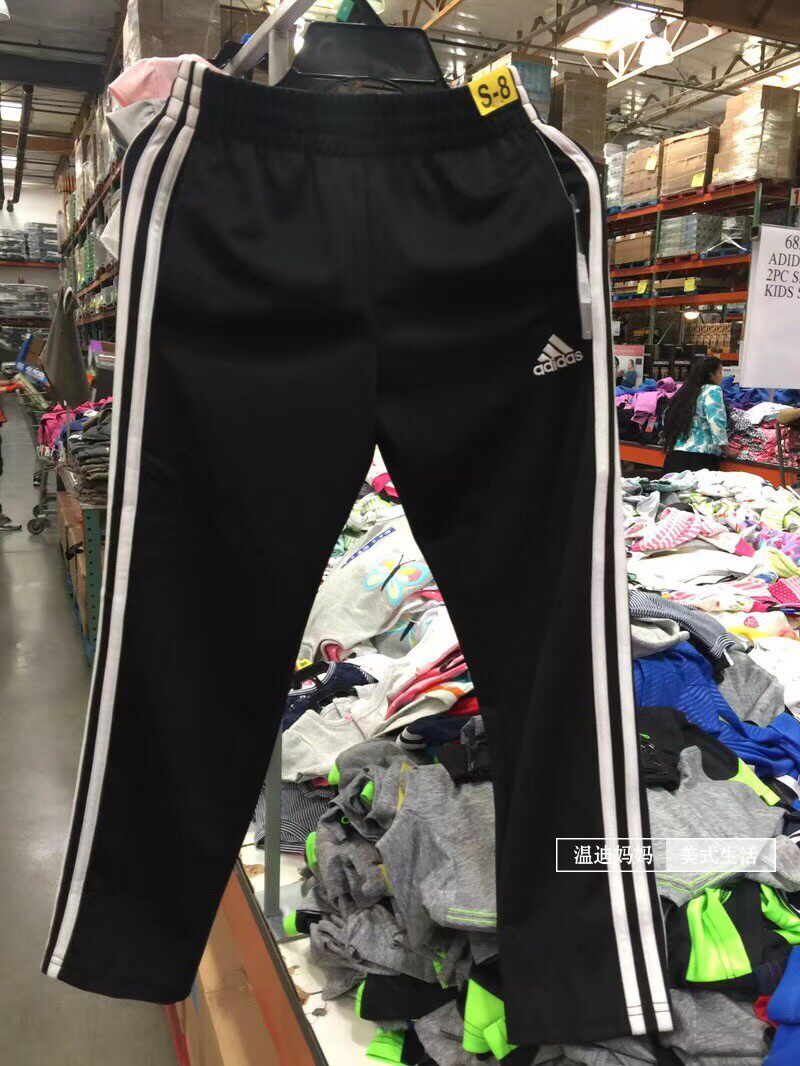 American direct mail Adi*das A*dida*s autumn big children's three-bar sports casual pants children's trousers
