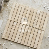 Youdao Beige Cave Stone Mosaic натуральный камень ванная комната для ванной комнаты фон wall willa cafe