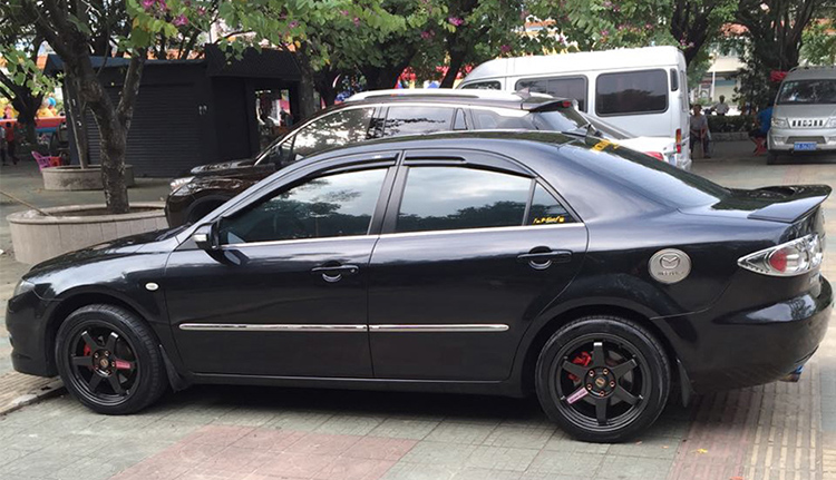Crown TE37 lõm bánh xe sửa đổi 14/15/16/17/18/19/20 inch Fit civic Fox mâm đúc r13