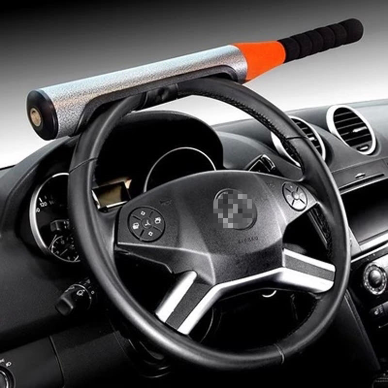 Car steering wheel lock Anti-theft lock Car lock Car lock Car baseball lock Head lock Self-defense supplies handlebar lock