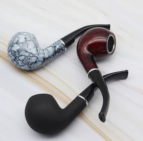 Новые маленькие прочные резиновые деревянные дамы, небольшая труба, использующая засуху, чтобы курить для борьбы с подарками, подарки для курящего