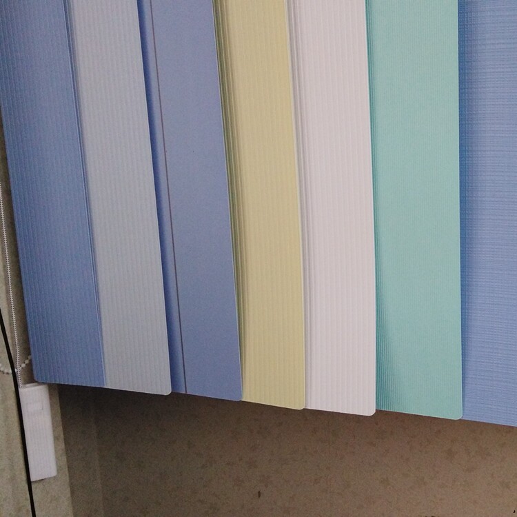 Himing custom A series vertical curtain vertical Louver Curtain PVC Louver office furniture Louver Guangdong