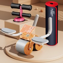 Two-wheel abdominal tightening fast abdominal muscle curling eight-pack artifact vest line easy fitness equipment for men and women home flat support