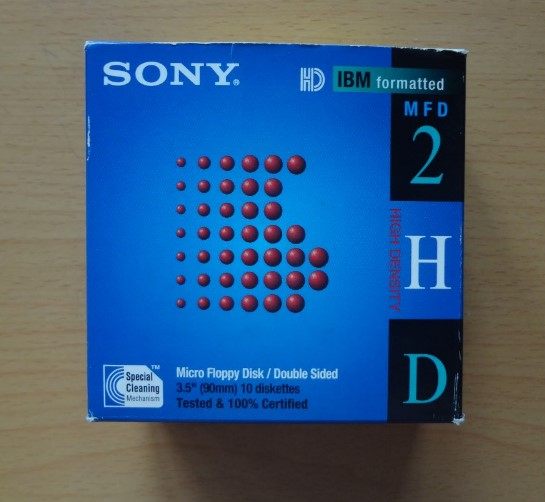 Bad disk replacement SONY floppy disk SONY disk 3 5 inch 1 44 10 pieces new original