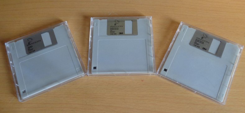 IMATION Floppy Disk Low-density Floppy Disk Yiminxin Disk 720K Floppy Disk Single-chip floppy disk