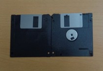 Broken disk replacement 3-inch disk 3-inch floppy disk black 1 44M more than 100 sheets free file copy