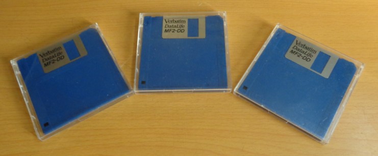 Low density disk 3 5 inch floppy disk 720K floppy disk single - chip