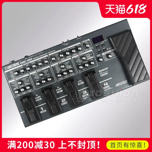 Авторизованный босс ME-80 Электрогитарный комплексный эффект ME80 Отправить китайское руководство+пакет