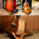 Guitar stand vertical wood floor-standing classical folk electric guitar pipa violin ukulele floor stand