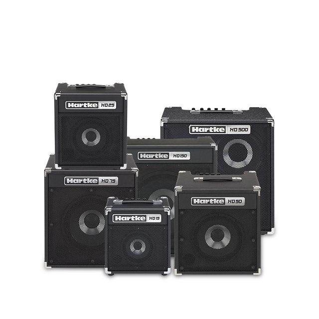 Hartke HD15255075150 ລໍາໂພງເບດ BASS ລໍາໂພງສຽງເບດ 15 ວັດ 75 ວັດ