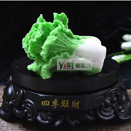 Salt carving mold Ice carving mold Agar carving mold Sugar art mold Old birthday star art plastic square mold cabbage hundred Cai