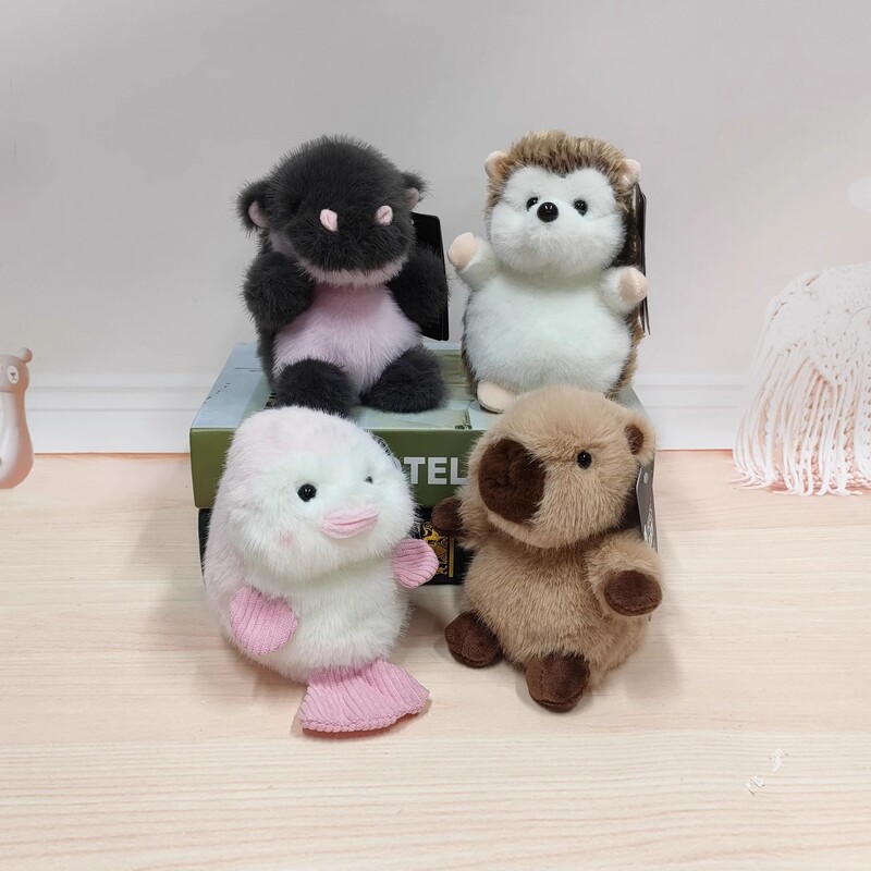 Hug Baby Puff Ball Series Table Companion Doll Cute Puffer Capibala Little Hedgehog Toy Doll Gift Hug Baby Puff Ball Series Table Companion Doll Cute Puffer Capibala Little Hedgehog Toy Doll Gift