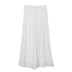 2020 quần phụ nữ giản dị của hai tầng quần rộng chân Han zen trà phù hợp với xà cạp lỏng eo dòng thun cotton 