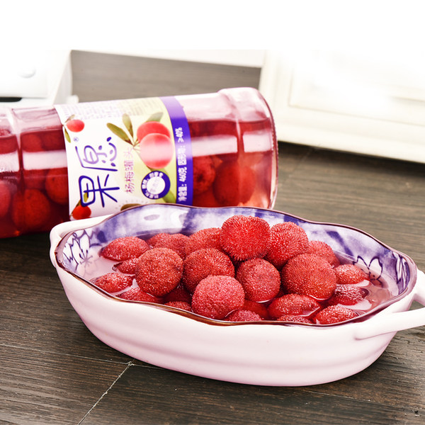 果秀 杨梅罐头 460g*6瓶 玻璃瓶装 优惠券折后￥29.8包邮（￥32.8-3）