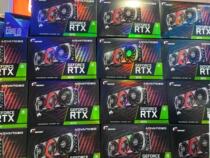 New RTX3070 3080 580 Game Graphics Rainbow Sotai Gigabyte ASUS MSI 3060 Used