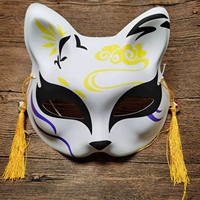 Цветная лицо кошка (стиль 1)