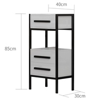 Barbershop cabinet Hair salon special tool table Hair salon tool cabinet Floor hair locker Hair cutting mirror cabinet
