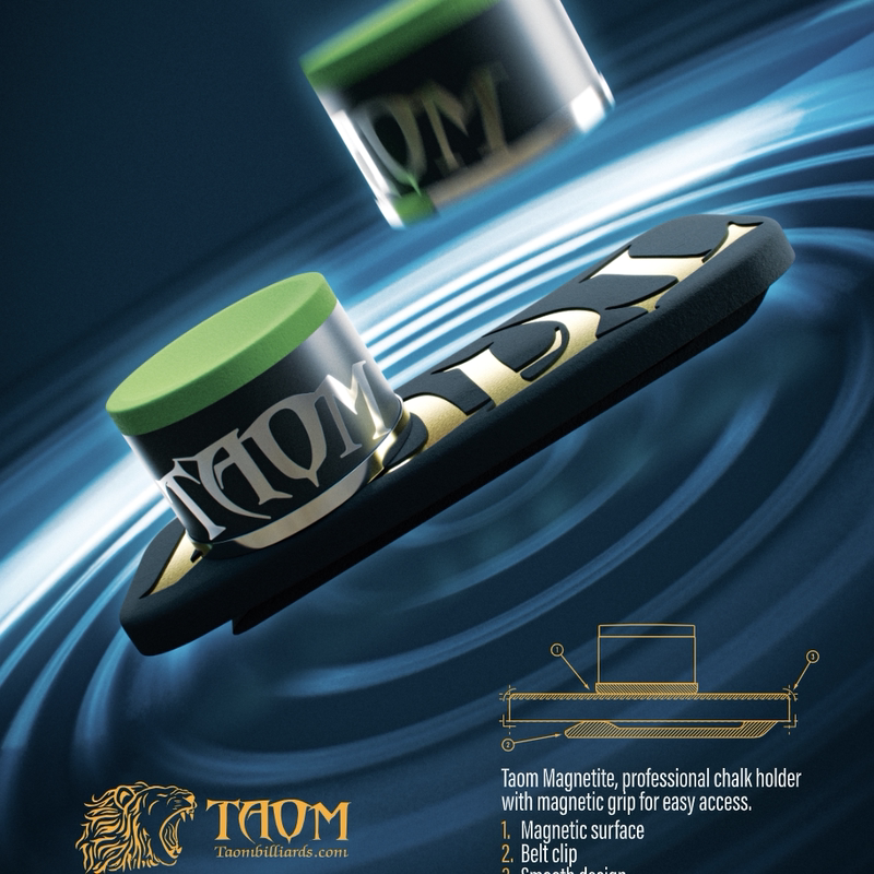 Taom V10 Fine Chalk Green Professional Chalk Fine Texture Snooker Billiards