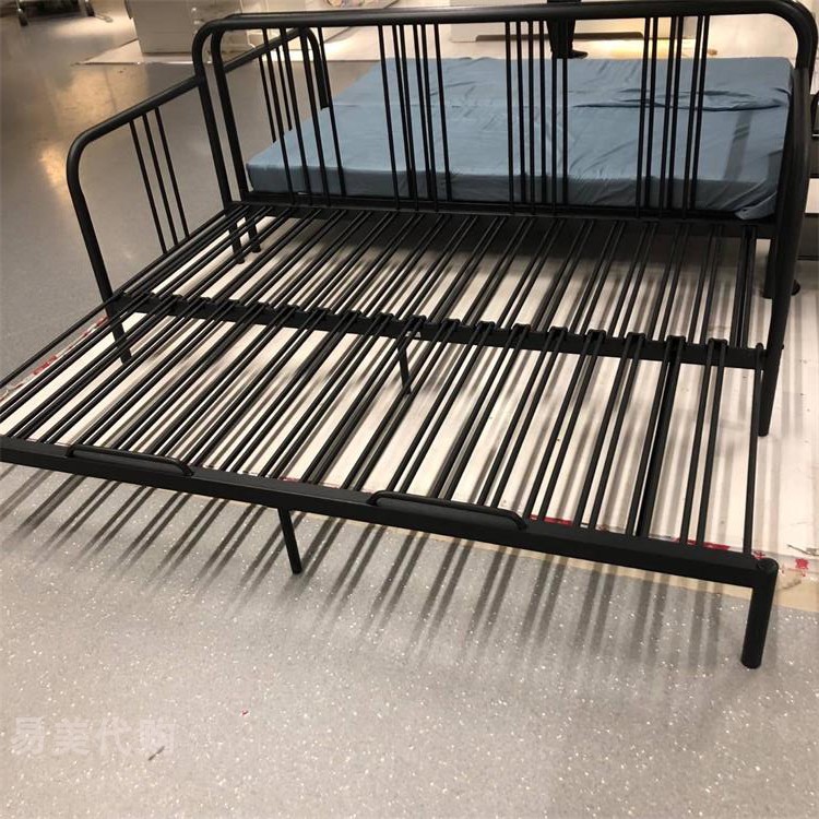 Bán lớn IKEA mua trong nước Fissdo khung giường bằng sắt rèn giường / giường đôi - Kính mắt kính nữ