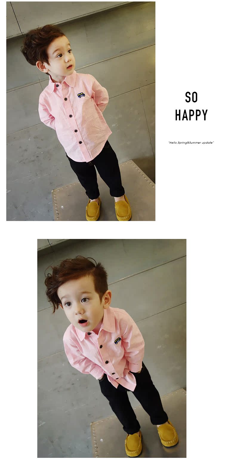 Chemise enfant à manche longue - Ref 2083225 Image 33