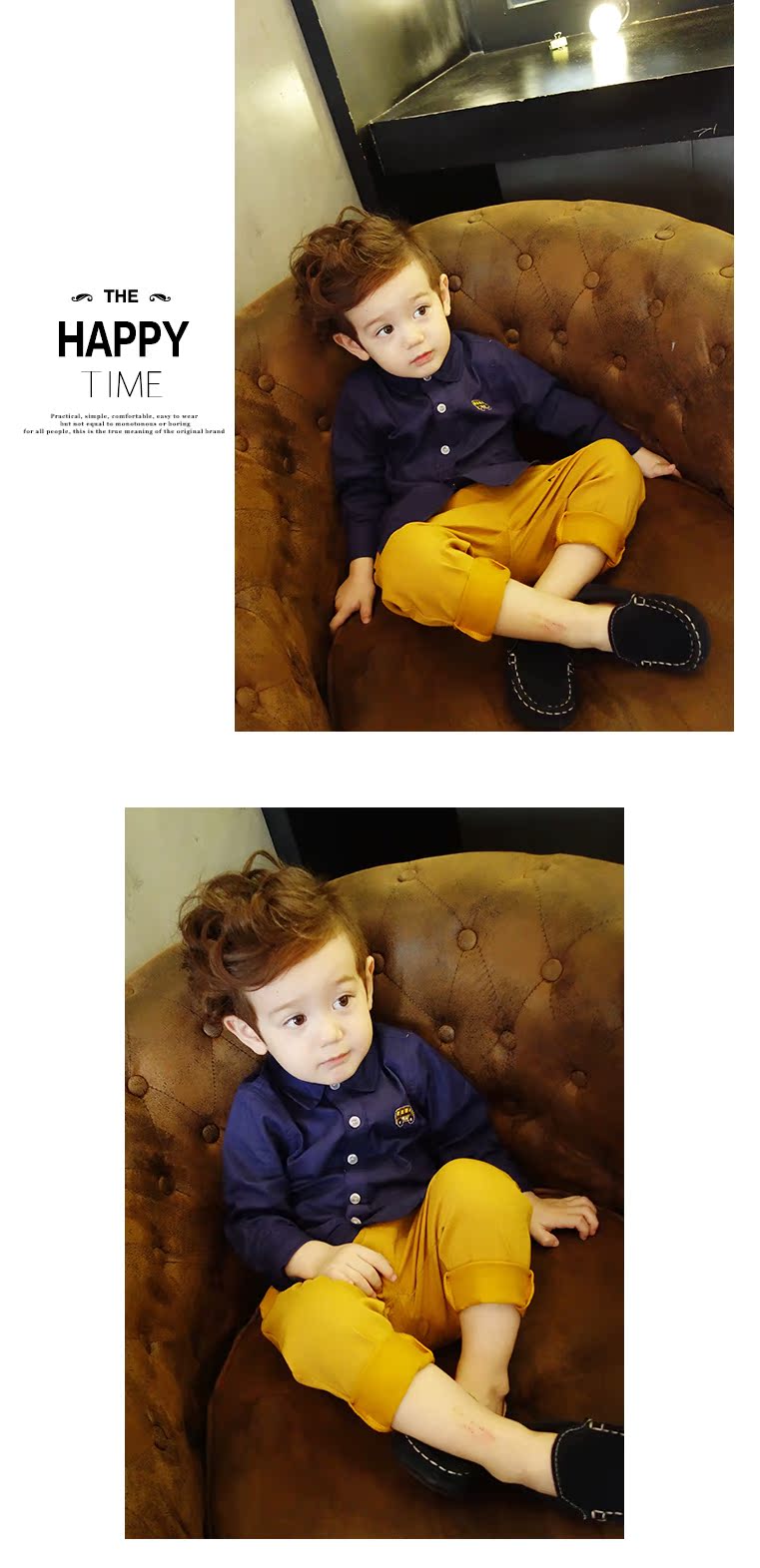 Chemise enfant à manche longue - Ref 2083225 Image 28