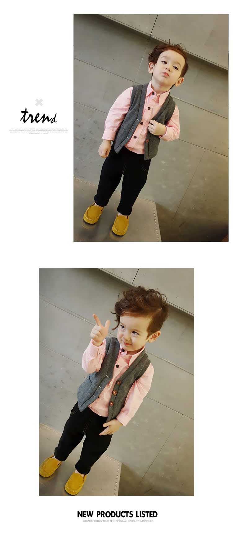 Chemise enfant à manche longue - Ref 2083225 Image 36