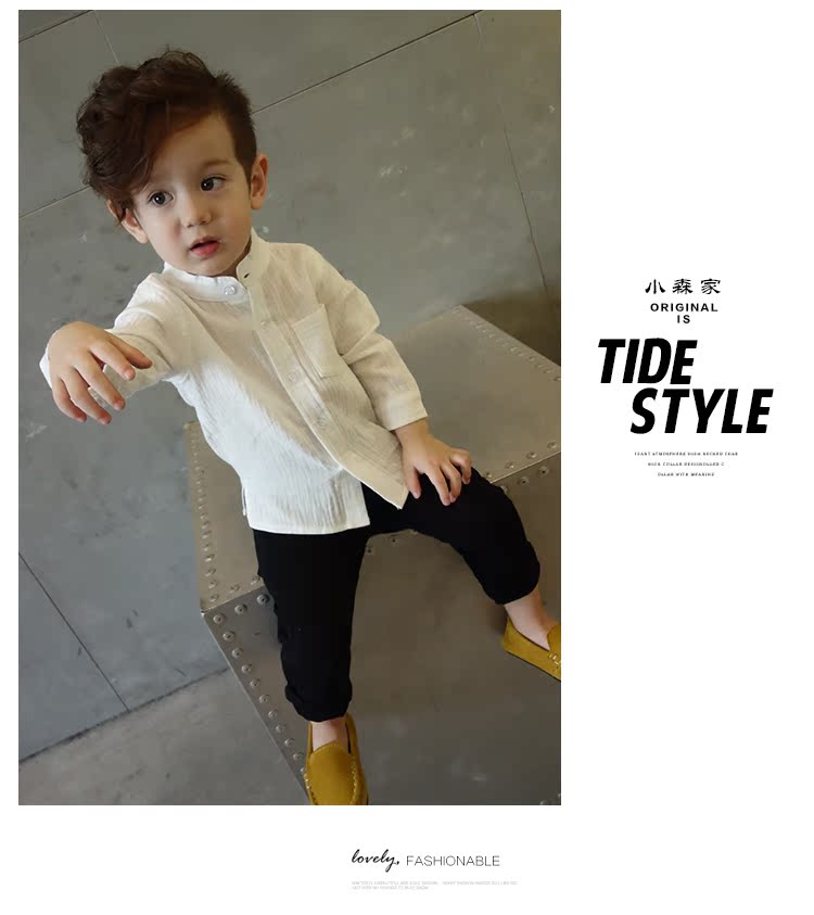 Chemise enfant à manche longue - Ref 2083230 Image 30