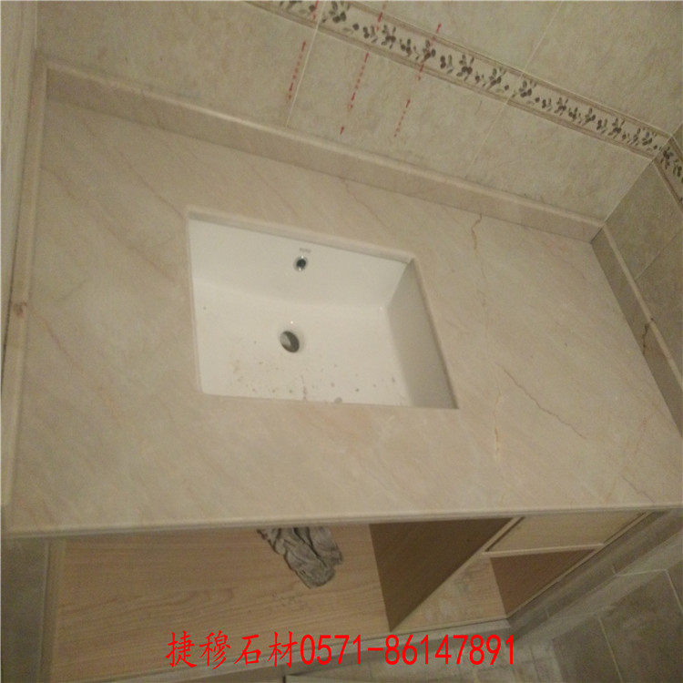 Customized natural marble Ultraman Spanish beige new west beige Egyptian beige light coffee mesh deep coffee