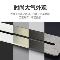 Indoor new wind system ground air outlet metal aluminium alloy strip air outlet New wind flat tube assorted wind opening