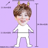 Телескопическая кукла со шнуром, минифигурки