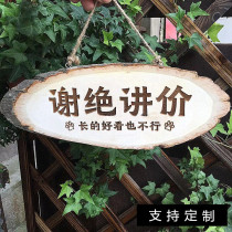 No bargain retro wooden listing is in business small wooden house decoration listing creative personality customization