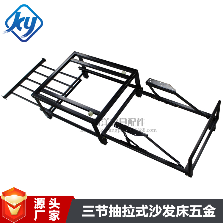 0 6m telescopic pull-pull push-pull sofa bed hardware Multifunctional folding small apartment sofa bed iron frame accessories