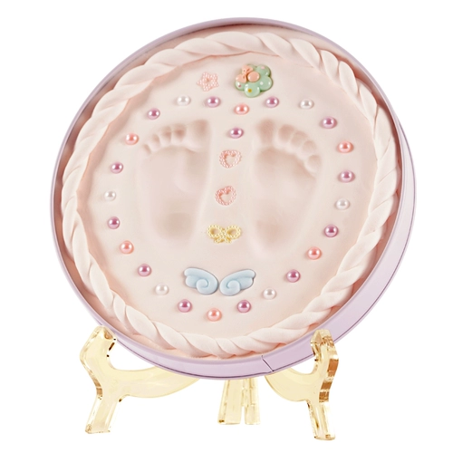 Детские отпечатки рук и ног, чернильная подушечка, детский сувенир для новорожденных, отпечаток рук, подарок на день рождения