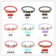 ສາຍແຂນທີ່ສາມາດປັບໄດ້ wearable 3D hard gold gold transfer beads animal year rope bracelet red bracelet couple model