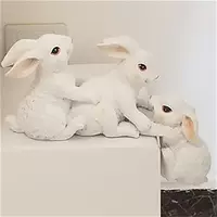 Modern Home Decoration Ornaments Little Rabbit Kawaii Room