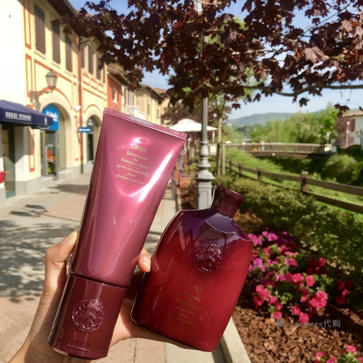 (Italian counter) oribe Beautiful Color color lock color repair shampoo after dyeing