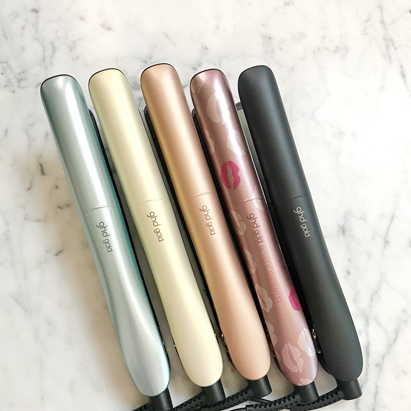 New GHD new gold straight hair curler dual-use ghd splint hair straightener stick does not hurt hair