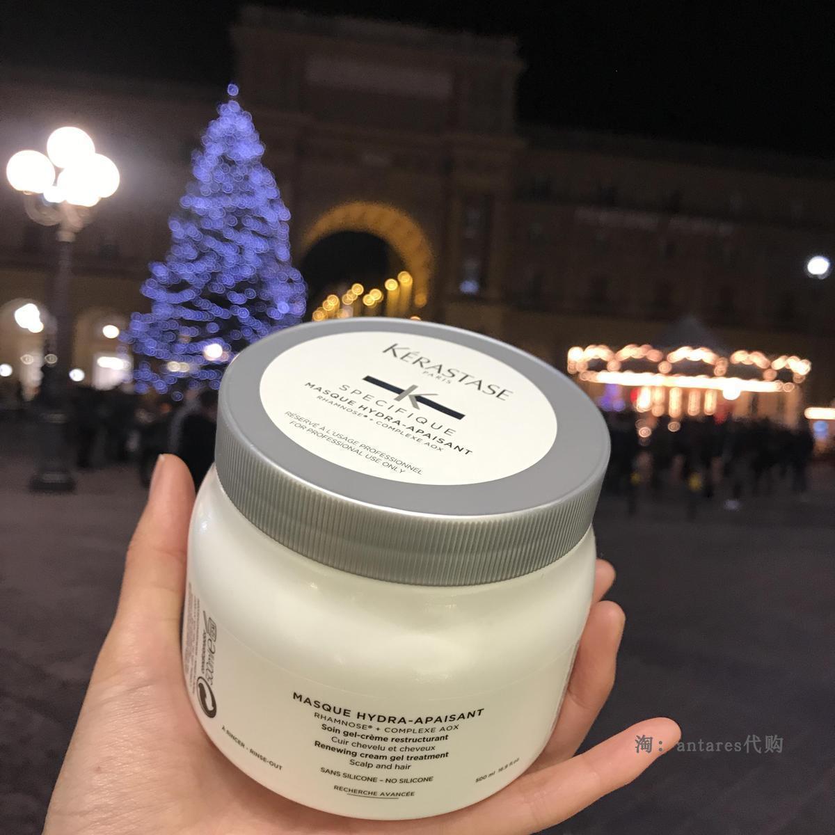 Italian special cabinet Paris Caverse Scalp Soothing Massage Cream Upgraded version moisturizing and cool sensitive scalp 500ml