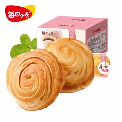 Daily small point hand-torn bread cake whole box bulk factory direct breakfast cake snack supermarket supply