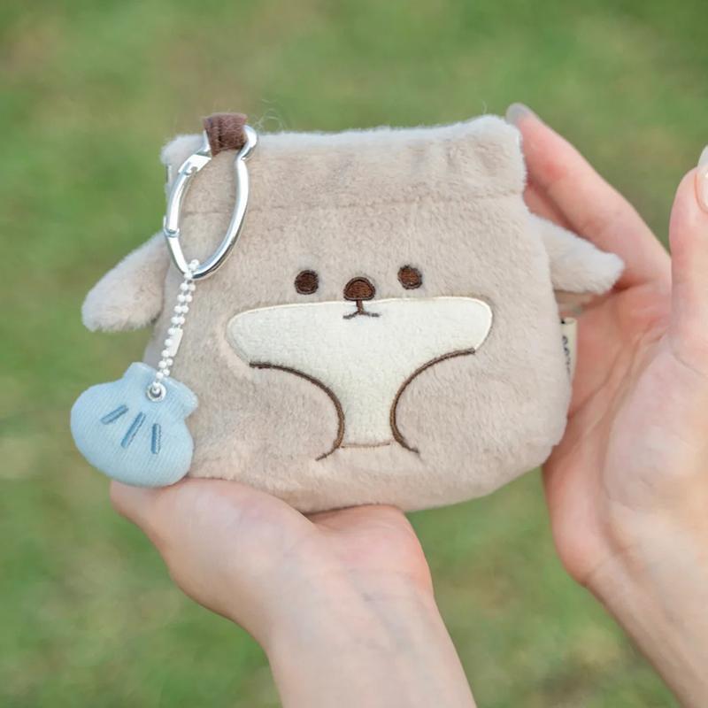 Electric Garden Rex Coin Purse Cute Stuffed Doll Storage Bag Otter Bag New Summer E-Person Outing Series Electric Garden Rex Coin Purse Cute Stuffed Doll Storage Bag Otter Bag New Summer E-Person Outing Series