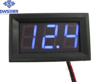 Two three-wire DC voltage meter head 0 56 inch LED digital voltmeter DC 0V30 0V reverse protection