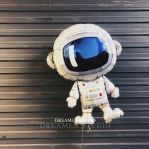 Pioneer imported balloon 37 inch astronaut aluminum foil balloon wandering earth rocket Helium balloon Party floating air ball