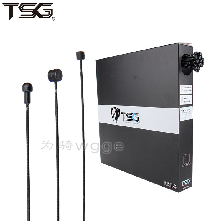 TSG Taiwan Teflon coating Mountaineering car Bicycle brake line Speed Wire Stainless Steel Wire Core Insider