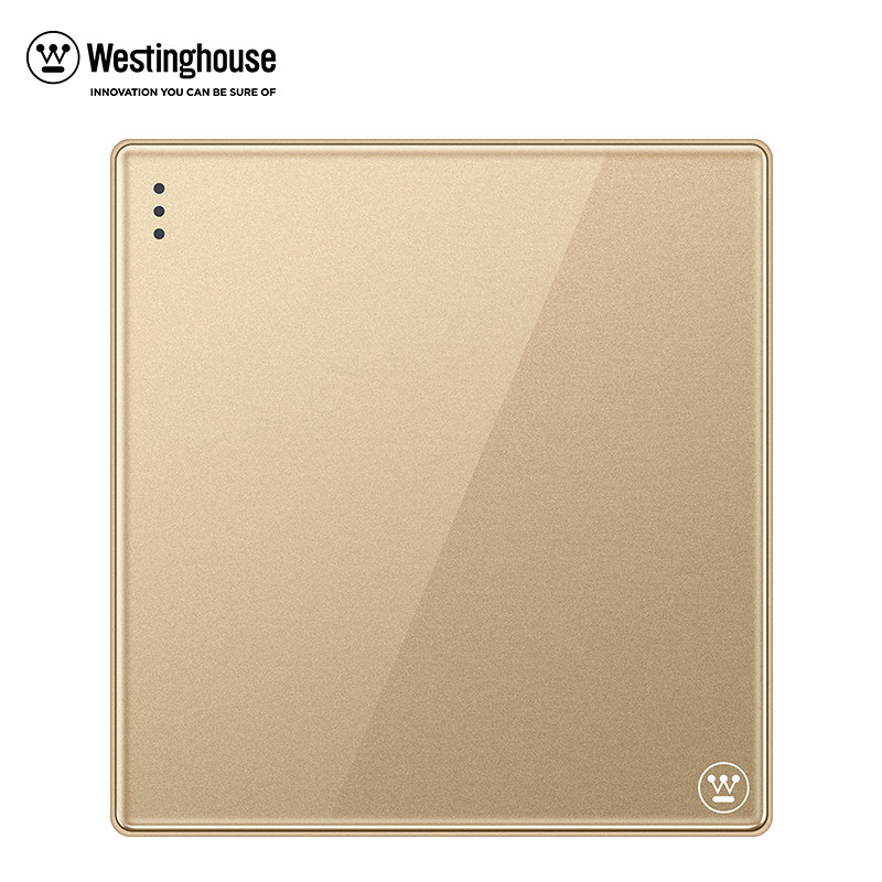 Westinghouse (Westinghouse) single-open five-hole switch socket panel Weijing series network wall concealed installation