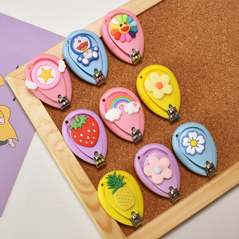 Elegant Cute Creativity Homemade Nail Clippers Cartoon Multifunction Personality Portable Safety Medecor Tools Adults use