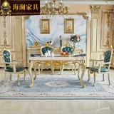 Мраморный прямоугольный стульчик для кормления, вилла из натурального дерева для домашнего использования для стола