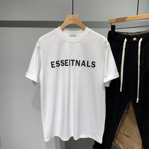 Letter printed white short sleeve t-shirt for mens summer ins Chains Chauffes ultra-fire trend easy round collar 100 hitch bottom compassionate