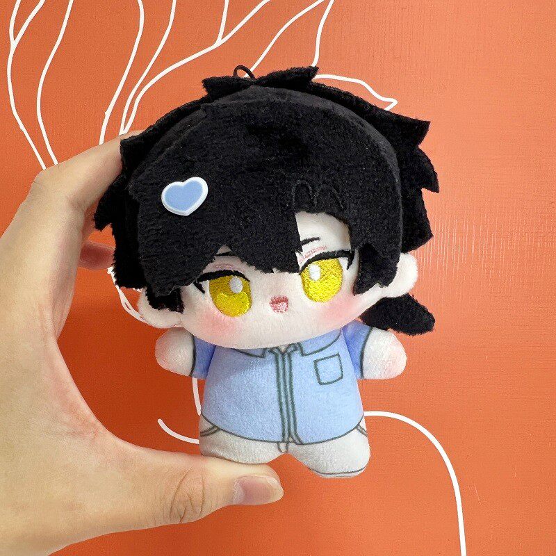 Fan-made Link Click 3.9-inch printed cotton doll Cheng Xiaoshi handheld front view